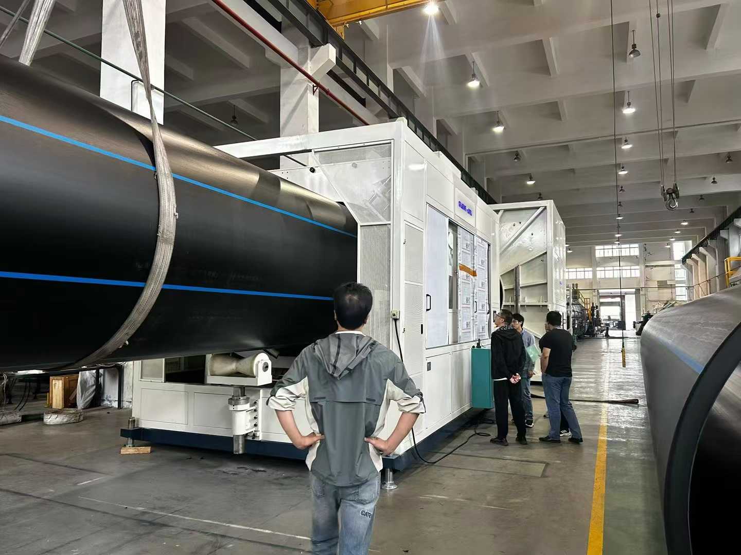 2000 মিমি এর উপরে বড় ব্যাস সহ পিই পাইপগুলির স্টার্টআপ সরঞ্জাম এবং উত্পাদন প্রযুক্তির মূল পয়েন্টগুলি